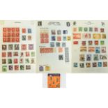 International Unique stamp album containing countries starting A to C.