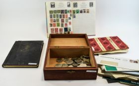 Miscellaneous Stamp Lot Comprising The Wondrous Stamp Album, Mixed Lot Of European,