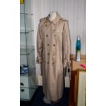 Burberry Original Full Length Trench Coat.