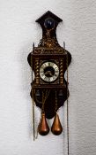Prescot Clock and Watch Co Seven/Eight Day Striking Old Dutch Style Wall Clock 19 inches in