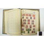 Extremely well filled loose leaf stamp album with contents from around the world.