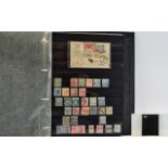 Interesting assortment of stamps in Adlephi stock album.