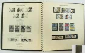 Volume 3 of the 22 ring Windsor stamp album range full of QE2 stamps mounted in Hawids.