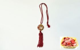 Collection of Chinese Lucky Charm Necklaces,