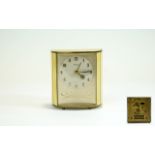 Kienzle Art Deco Period Combined Musical Alarm Clock. c.1930's.