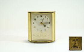 Kienzle Art Deco Period Combined Musical Alarm Clock. c.1930's.