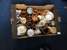 Mixed Box of Miscellaneous comprising part tea service,