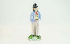 Ceramic Figure Late 19th Century novelty