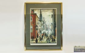 L.S. Lowry Unsigned Ltd Edition Coloured