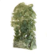 A Large 20th Century Jade Sculpture - St