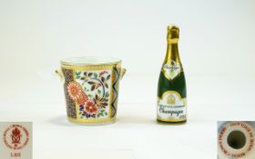 Royal Crown Derby Miniature Champagne Bo