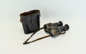 Late 19th century Yacht Binoculars by Ir