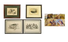 Collection of Framed And Loose Prints Co