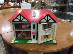 Dolls House, two storey dolls house with