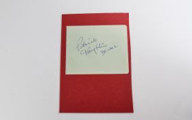 Patrick Troughton -Dr Who no 2 Autograph