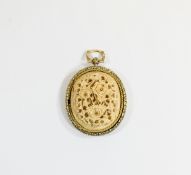 Antique Chinese Carved Locket