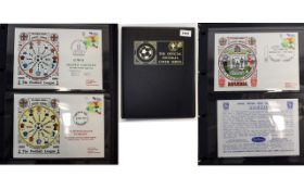 Official Football Cover Series Commemorative Stamp Covers (20) in total including West Bromwich