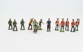 Lead Soldiers/Figures Small collection of lead soldiers, 3 bags,