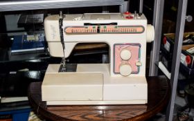 Table Top Aisin Seiko Sewing Machine. Model E570.