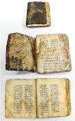 Middle Eastern 15th Century Hand Written Book In The Arabic Script Language,