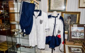 England 1986 Shell Suit Manufactured by Umbro for the Mexico World Cup Finals.