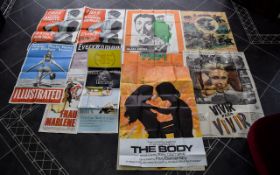 Film/Advert Original Posters 1940-1960's, mainly Mysterious Island,