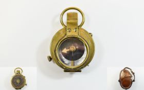 World War I Verners - Swiss Brass Cased Quality Pocket Compass.