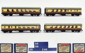 Hornby Dublo Gauge 00 32095 D21 Corridor Coach ( 4 ) In Total.