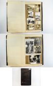 Military Interest WW2 Scrap Book Containing Various Photos With Brief Descriptions,