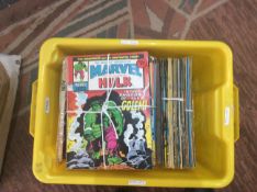 Mixed Box Of Marvel Comics And Childrens Books