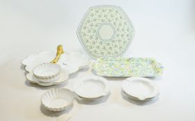 Shelley China (7) Pieces comprising 4 wh