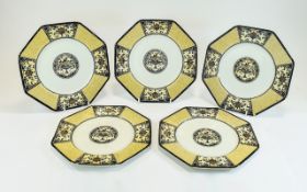 Wedgwood Nanette Side Plates Octagonal p