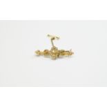 Victorian - Attractive 9ct Gold Brooch S