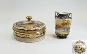 Noritake Very Fine Hand Painted Lidded R