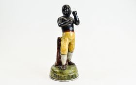 Staffordshire Type Boxing Figure. Naivel