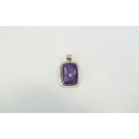 Russian Charoite Large Pendant, over 44c