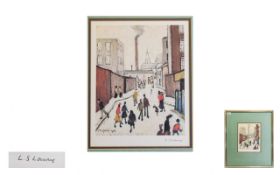 Laurence Stephen Lowry 1887 - 1976 Artis