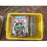 Mixed Box Of Marvel Comics And Childrens