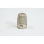 American Silver Thimble.