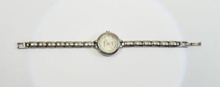 Jane Shilton Ladies Quartz Watch In working order, in a case with mother of pearl effect dial