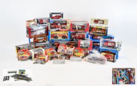 Large Quantity of Mainly Boxed Cars including diecast, Road Monster, Cararama, Matchbox,