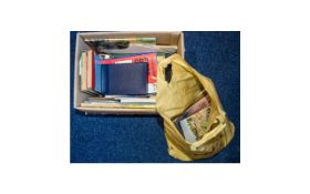 Two Boxes Containing A Quantity Of Stamp/Philatelic Books To Include Stanley Gibbons Stamps Of The