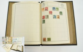 Good selection of stamps in stock books and on leaves