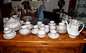 Paragon 'Belinda' Bone China Part Teaset (36) pieces approx in total. Includes teacups and