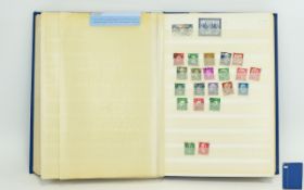 A4 24 page stock book full of German stamps.