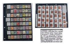 Stamps GB Queen Victorian Collection to include King Edward 1902 sets,