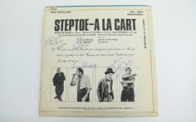 Steptoe and Son Autographs on LP (4) Brambell, Corbett, Galton and Simpson.