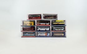 Corgi Diecast Collection Of 11 Limited Edition Model Coaches "The Original Omnibus Company" To