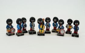Robertsons Jam Advertising Mascot Band Ten figures in total each approx 2.5 inches in height.