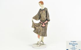 Royal Doulton Figurine ' Classique ' Felicity. CL3986. Modelled by T. Potts. Height 11 Inches.